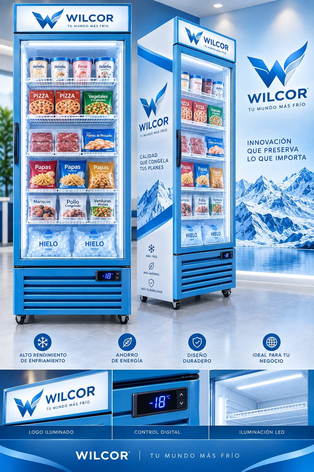 WILCOR brand concept